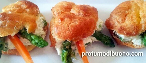 bignè-asparagi bignè-asparagi